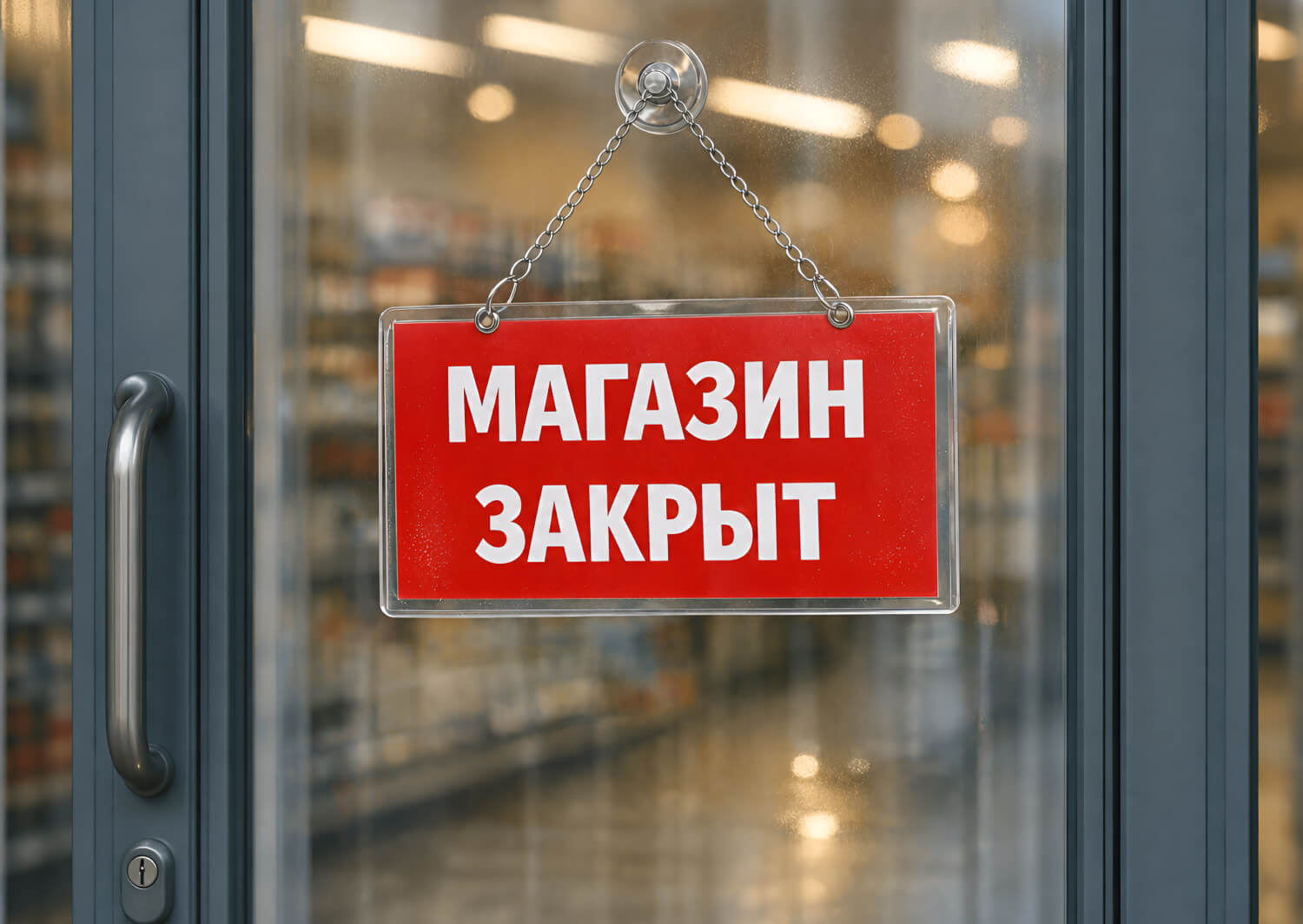 магазин закрыт